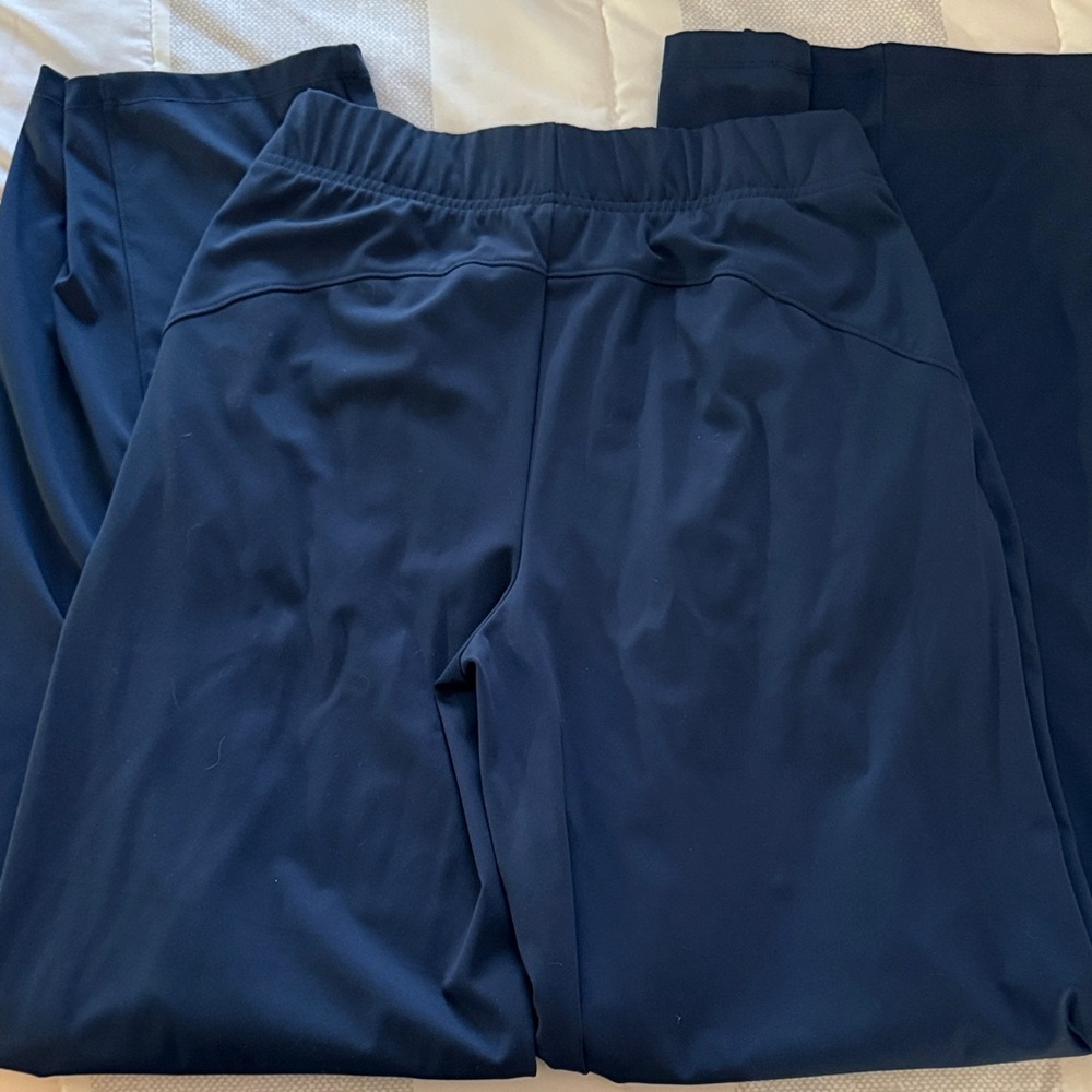 Women's Navy Wide-Leg Pants - Picture 7 of 8